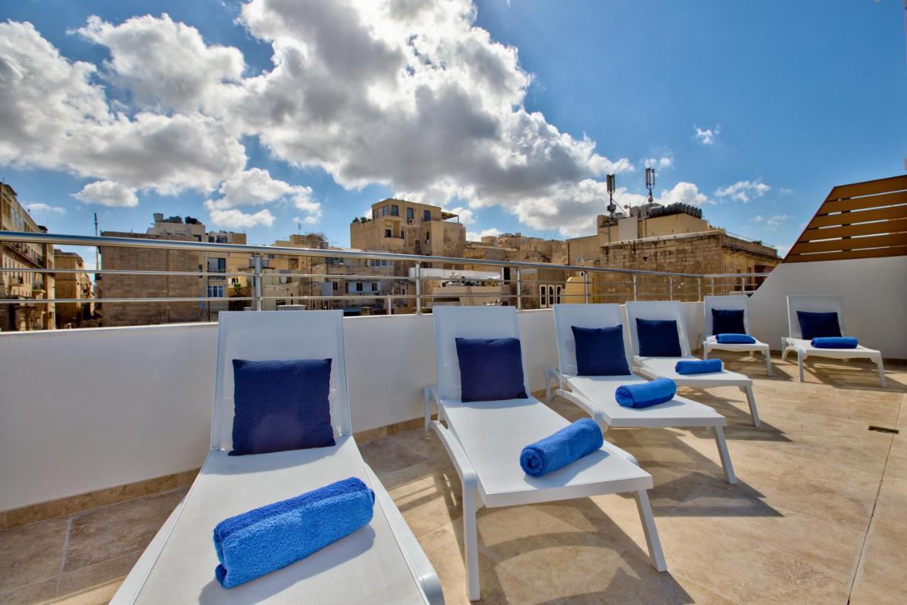 Valletta Luxury 4-Bedroom Duplex With Stunning Sea Views Private Terrace And Jacuzzi Ngoại thất bức ảnh