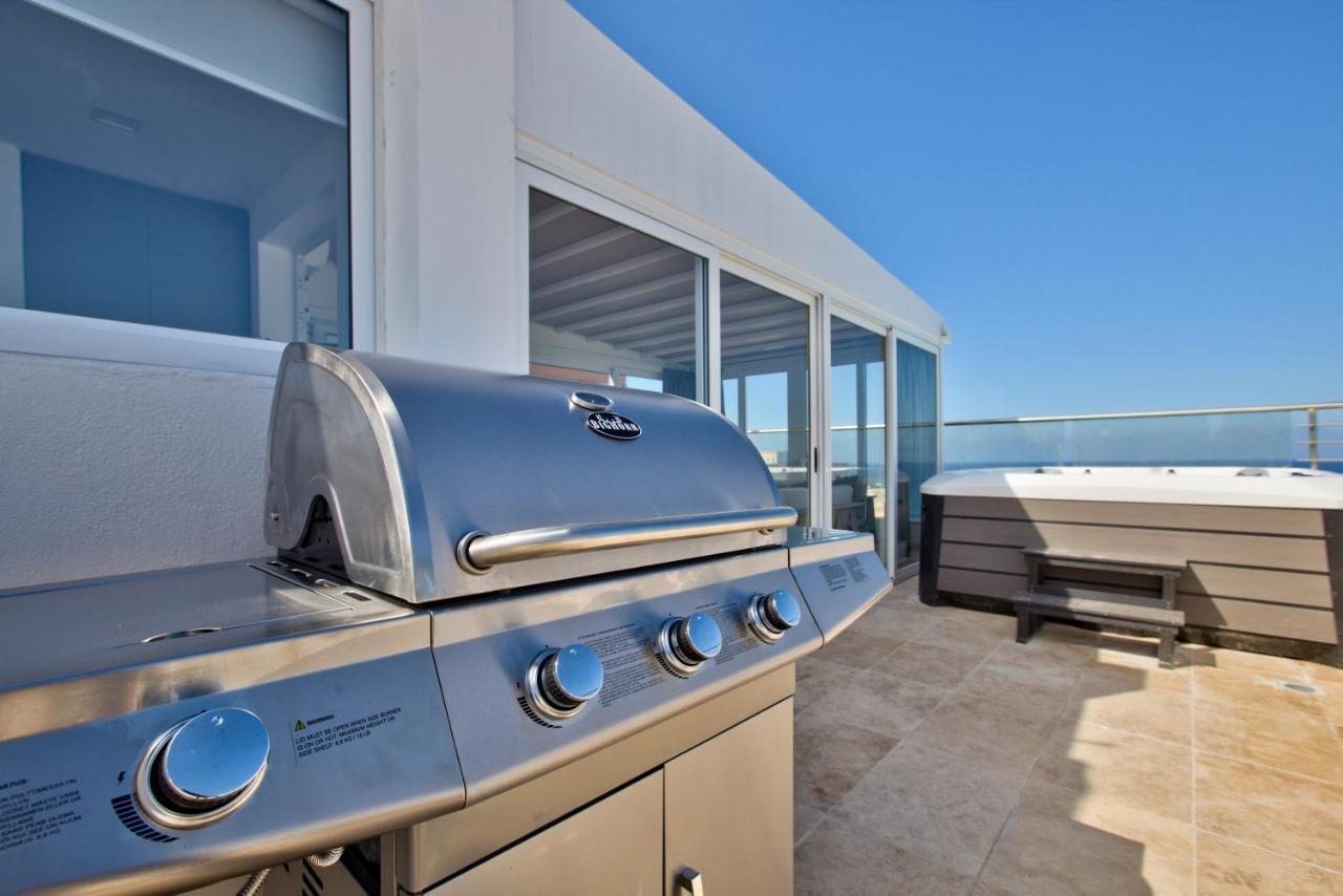 Valletta Luxury 4-Bedroom Duplex With Stunning Sea Views Private Terrace And Jacuzzi Ngoại thất bức ảnh