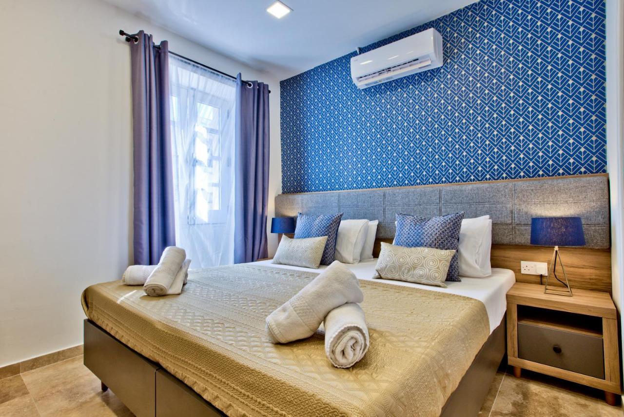 Valletta Luxury 4-Bedroom Duplex With Stunning Sea Views Private Terrace And Jacuzzi Ngoại thất bức ảnh